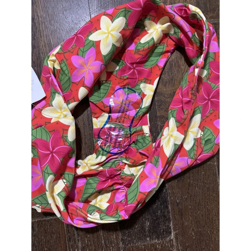 Fused Hawaii Bikini Bottom Size XL Swimwear Full Bloom Kona NWT